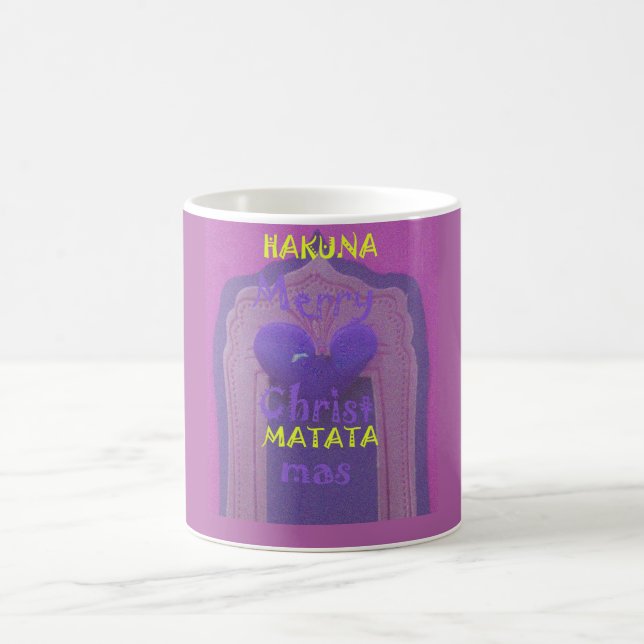 Beau Beau Hakuna Matata Mug Wrap-Image (Centre)
