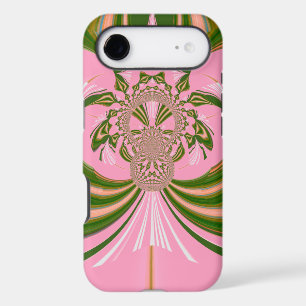 Beau bébé rose vert et blanc Kaleidoscope