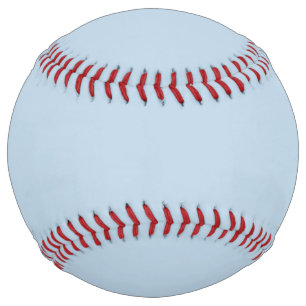 Beau blue  (solid color)  softball