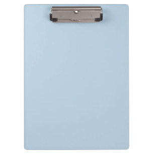 Beau blue  (solid colour)  clipboard