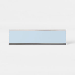 Beau blue  (solid colour)  desk name plate