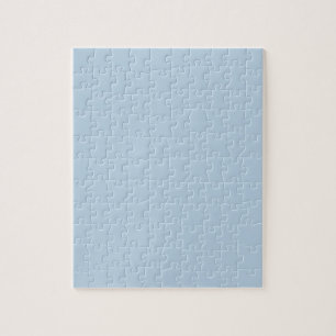 Beau blue  (solid colour)  jigsaw puzzle