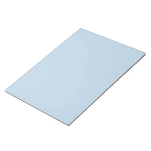Beau blue  (solid colour)  notepad