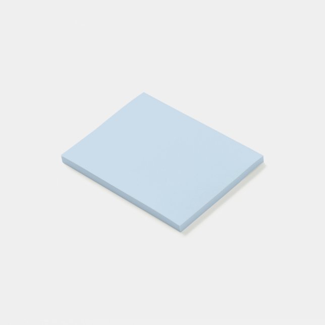 Beau blue  (solid colour)  post-it notes (Angled)