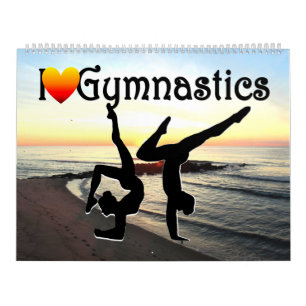 BEAU CALENDRIER DE GYMNASTICS INSPIRANT
