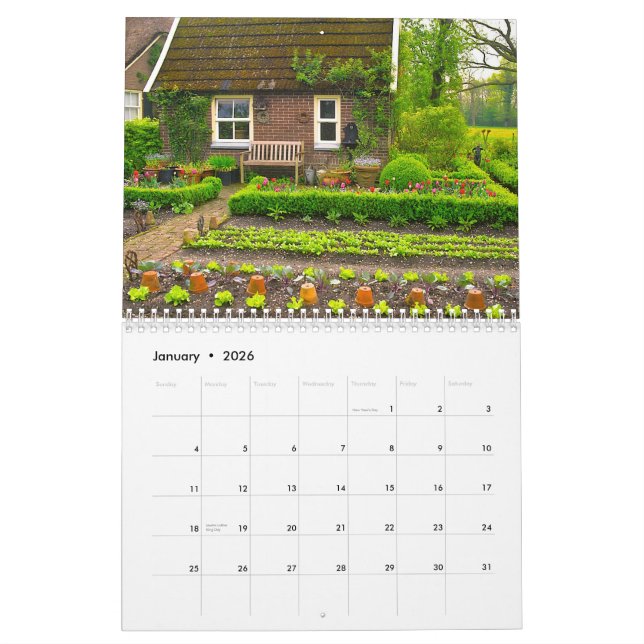 Beau calendrier des jardins 2013 (Jan 2026)