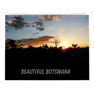 BEAU CALENDRIER DU BOTSWANA
