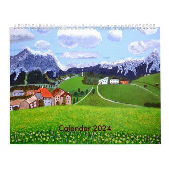 Beau calendrier norvégien 2024 (Protection)