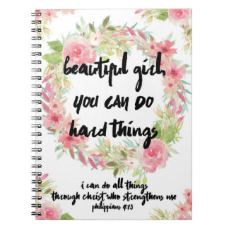 Beau carnet de rose de rose de 4h13 de
