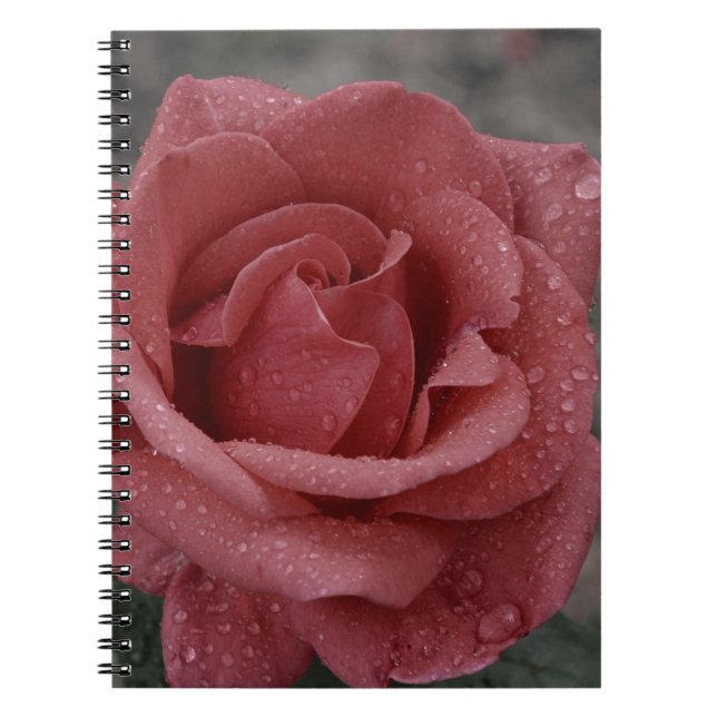 Beau Carnet d'impression Rose - Idéal pour l'écrit (Devant)