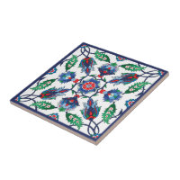 💙 Beau carreaux turcs symétriques Iznik