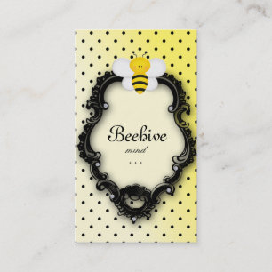 Beau Carte de visite Polka Dot