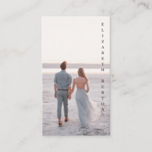 Beau carte de visite pour photographe mariage