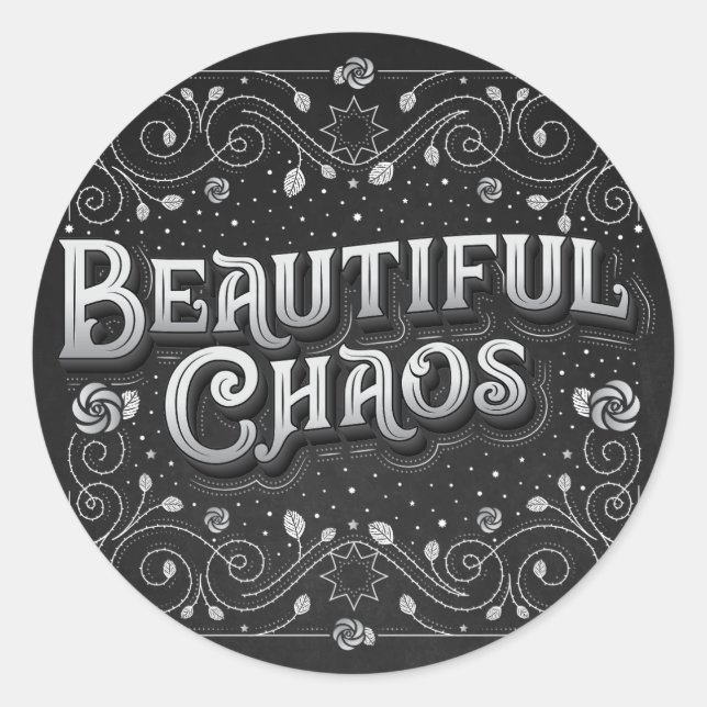Beau Chaos / Stickers (Devant)