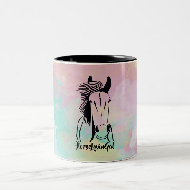 Beau Cheval Artistique Lovin' Gal Mug (Centre)