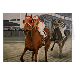 Beau cheval ravit les propriétaires en course clas