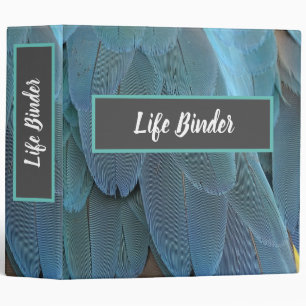 Beau Classeur Feather Life personnalisable