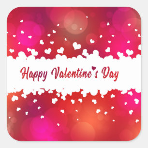 Beau Coeurs Heureuses Saintes-Valentin - Sticker