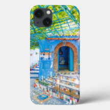 beau coque iphone de peinture marocain
