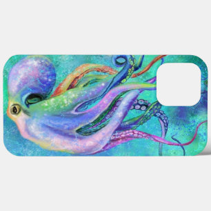 Beau coque iphone octopus couleur