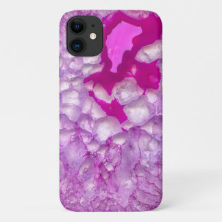 Beau Coque rose Agate iPhone 11/XS/XR/X