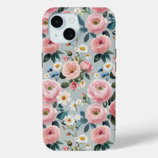 Beau Coques artistiques floraux pour téléphones