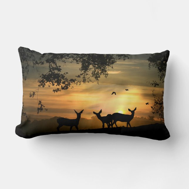 Beau Coussin de cerfs (Recto)