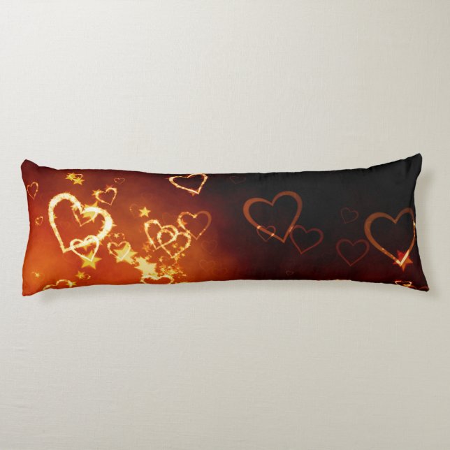 Beau Coussin de coeur double ton (Dos)