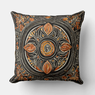Beau coussin de conception graphique