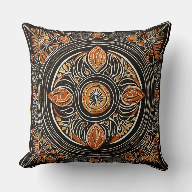 Beau coussin de conception graphique (Recto)