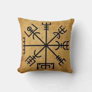 Beau Coussin Viking Compass !