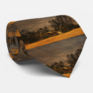 Beau Cravate à cheval de course