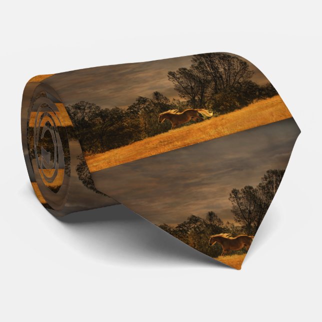 Beau Cravate à cheval de course (Roulé)