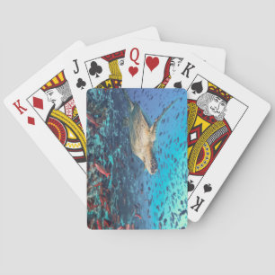 Beau décor sous-marin Deck de cartes de jeu