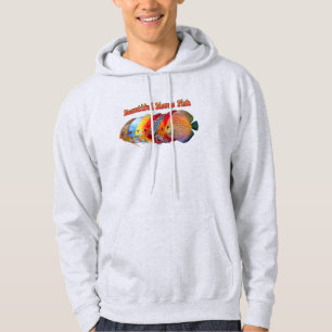 Beau Discus Sweat - shirt à capuche de poisson