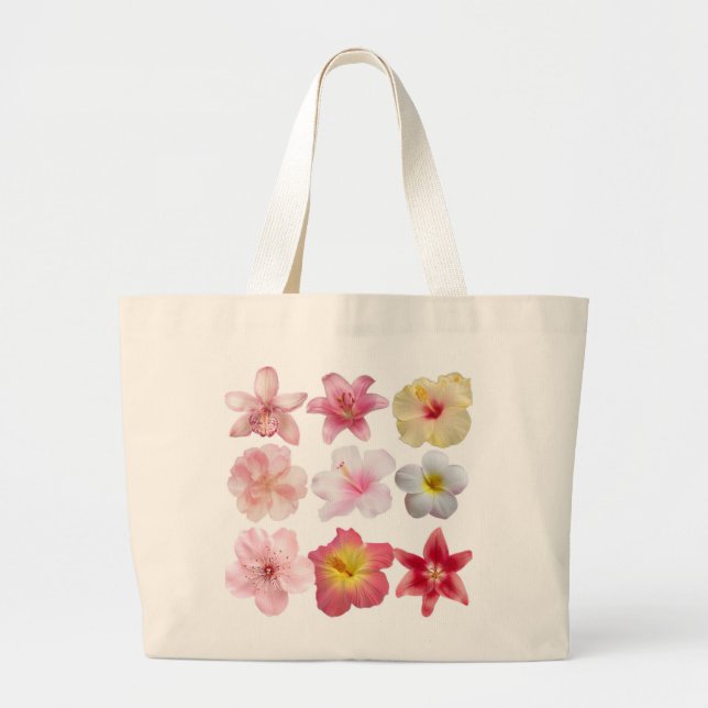 Beau, été, et sacs fourre-tout roses (Devant)