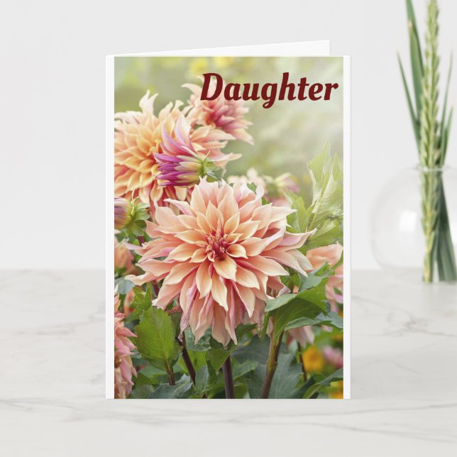 **BEAU FLEURS** POUR LA BELLE CARTE * FILLE* (Devant)