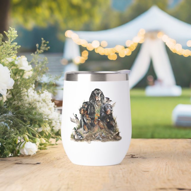 Beau Gordon Setter, Art (Extérieur)