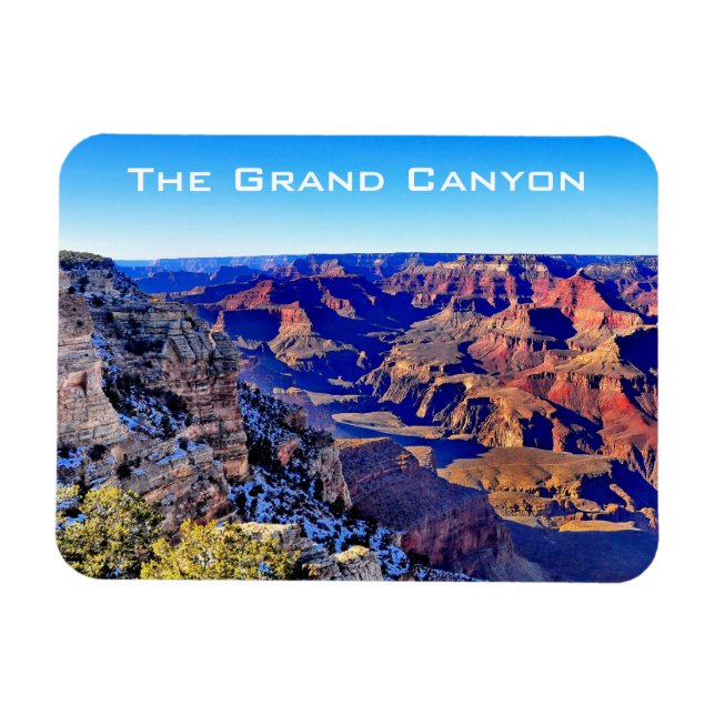 Beau Grand Canyon 3 X 4 Photo Magnet (Horizontal)