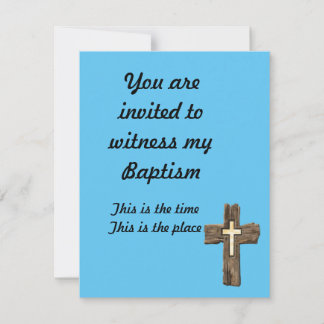 Beau Invitation Baptême.