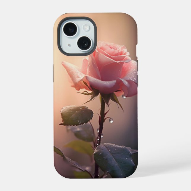 Beau Jardin Floral Fleur Rose (Verso)