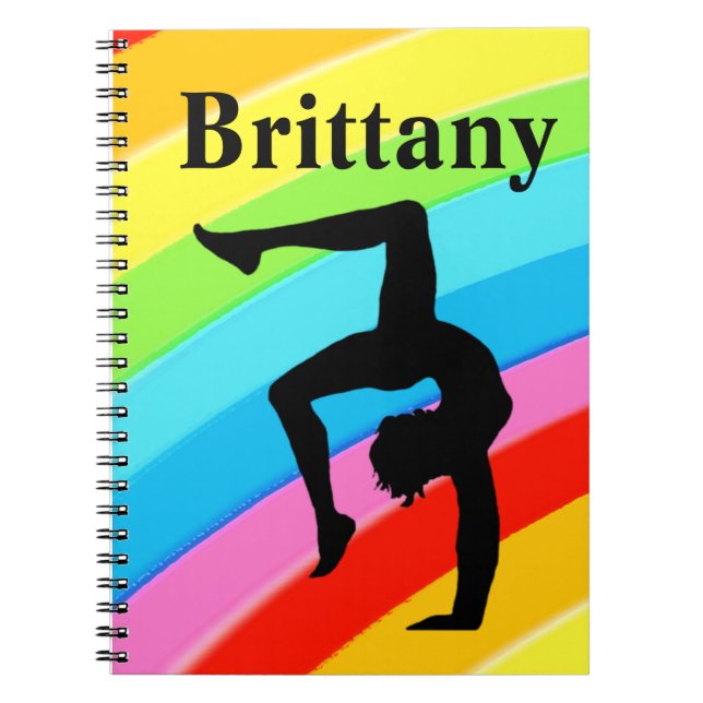 BEAU JOURNAL DE GYMNASTICS PERSONNALISÉ (Devant)