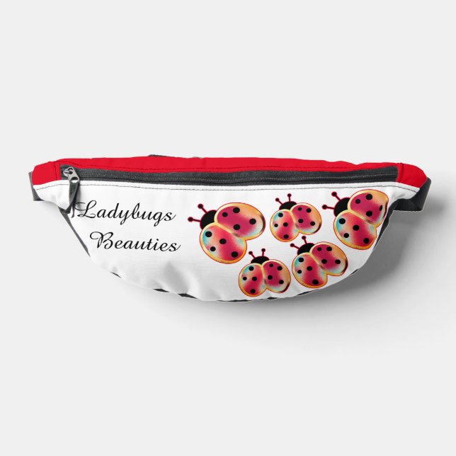 Beau Ladybugs Fluttering Personnalisé (Poser)