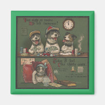 Beau Magnets de méditation sur image personnalisée