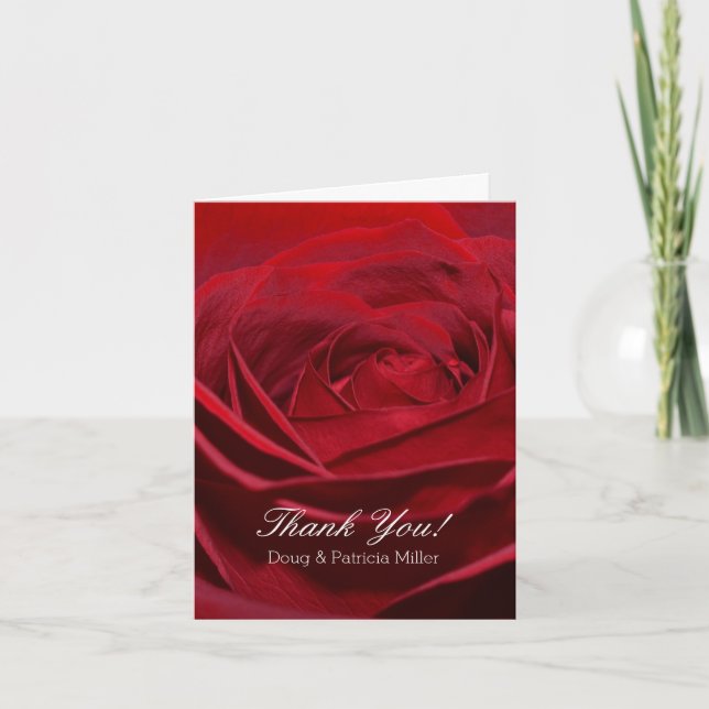 Beau Merci de Rose Rouge (Devant)