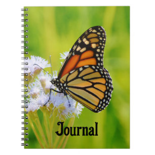 Beau Monarch Butterfly Journal Carnet
