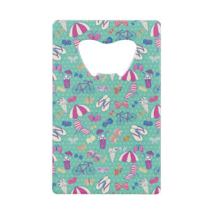 Beau motif avec des éléments d'été