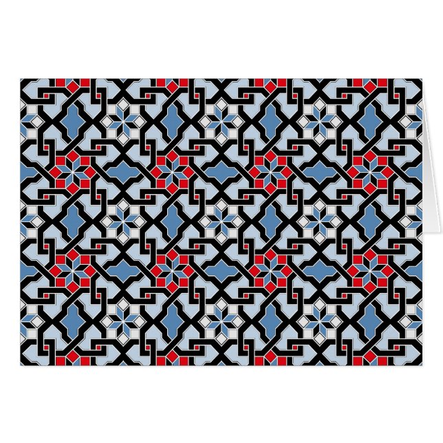 Beau motif de fleur oriental 4 (Devant horizontal)