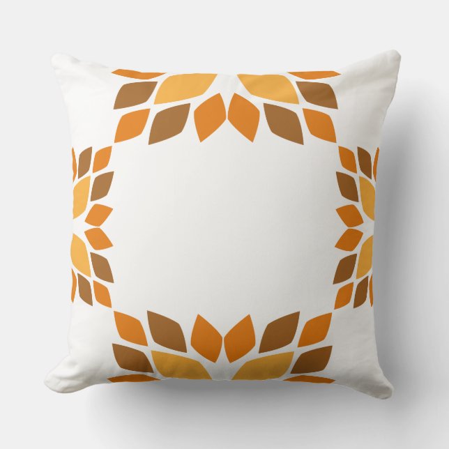 beau motif floral coussin (Recto)