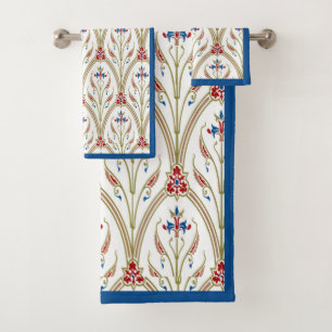 Beau motif floral d'arc grec